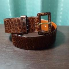 ポールスチュアート England製 本革サドルレザーベルト レディース sb00810_3.jpg