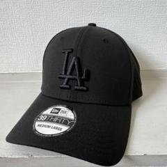【未使用】NEW ERA 39THIRTY LA オールブラック
