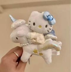 ハローキティ プレミアムマスコットキーホルダー ユニコーン