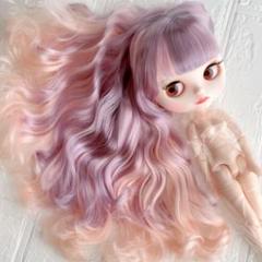 メルカリ便　❤️アイシードール❤️ベージュアフロ　ニューフェイス ❤️アイシードール❤️パープルホワイトミックス ニュー