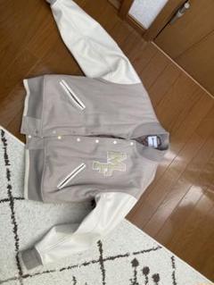 MILKBOY スタジャン ホワイト/ネイビー　牛革 2025年最新】milk スタジャンの人気アイテム - メルカリ