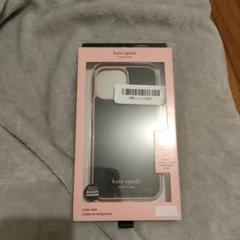 iphone 2021 6.7 Black/Pale ケイトスペード