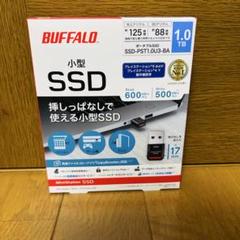 新品 バッファロー SSD-PST1.0U3-BA 極小 外付けSSD 1TB