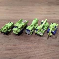 【5台セット】超ロボット生命体トランスフォーマー37ビルドロン巨人兵デバスター 5台セット】超ロボット生命体トランスフォーマー37ビルドロン