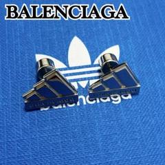 極美✨付属完備✨BALENCIAGA ピアス フープ シルバー ロゴ 現行 BA5070DW001377_fw_thumbM.jpg