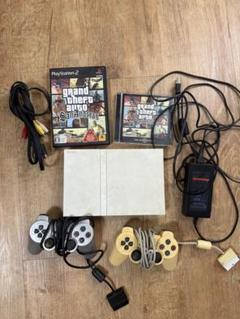 【ジャンク】PS2 薄型本体 SCPH-70000系 ＋ GTA
