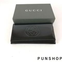 早い者勝ち！超美品！ GUCCI グッチ ブラック レザー SOHO 長財布