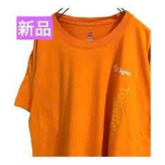 【新品】ヘインズ　Hanens TシャツCigno オレンジ　XL