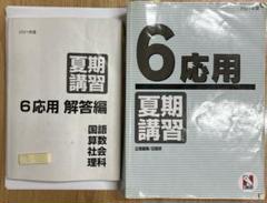 2021年度　日能研　6年生　夏期講習　応用