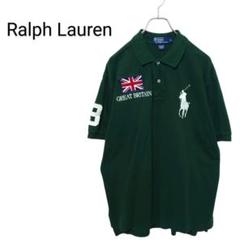 【Ralph Lauren】イギリス国旗 ビッグポニー ポロシャツ A-3715 Ralph Lauren】イギリス国旗 ビッグポニー ポロシャツ A-3715