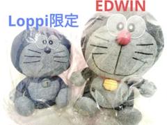 【未開封】デニム　ドラえもん　Loppi限定　EDWIN　ぬいぐるみ　ローソン 未開封】デニム ドラえもん Loppi限定 EDWIN ぬいぐるみ