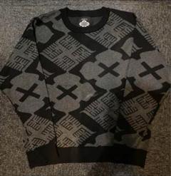 GAKKIN × BUDSPOOL 花罰家紋 COTTON KNIT Sサイズ