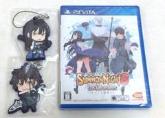 PSVITA　専用ソフト　サモンナイト6　ラバーストラップ付き　未開封