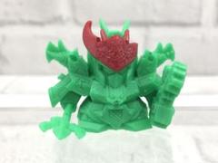 ガン消し　SDガンダム ガンマドラゴン　深緑　難あり SD Gundam（BANDAI） - SDガンダム ガン消し ZZガンダム