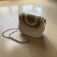 パーティーバッグ　ショルダー　ビーズ