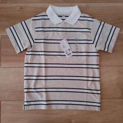 新品未使用　UNIQLO ストライプ ポロシャツ 140