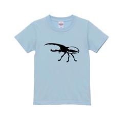 子供服　昆虫　ヘラクレスオオカブト　カブトムシ　虫　キッズ服　トップス　半袖
