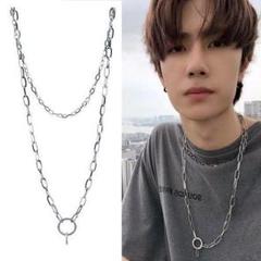 j80新品☆シルバー ネックレス メンズ レディース 国 ファッション392