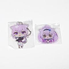 【新品】おかゆにゅ～～む！ アクリルキーホルダー&アクリルマグネット 猫又おかゆ