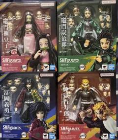 【新品未開封】SHフィギュアーツ 鬼滅の刃 4個セット Amazon.co.jp: TAMASHII NATIONS S.H.フィギュアーツ 鬼滅の刃