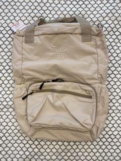【新品】リトルウィークエンド　マザーズ　リュック　ベージュ リトルウィークエンド Littl Weekend マザーズリュック しまむら