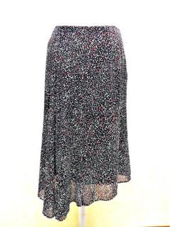 TRANS WORK　清涼プリント　アシンメトリースカート（9号）