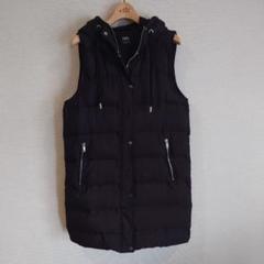 ZARAザラ フード付中綿ロングベスト BEG/XS 新品タグ付 発送前セール！新品タグ付き！ZARA ベスト L - メルカリ