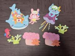 海の生き物キャラクターセット