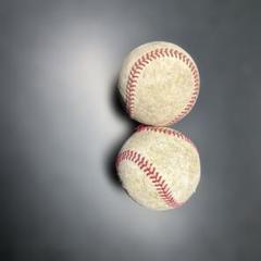 硬式野球ボール 合成皮革製