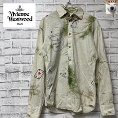 美品！ Vivienne Westwood MAN 長袖シャツ ユニークアート