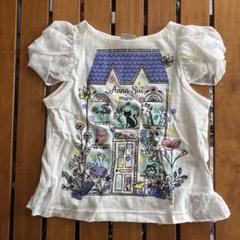 新品未使用　Anna Sui mini フラワーTシャツ 100