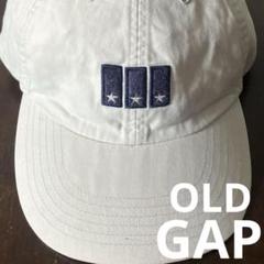 レアモデル◎90s【台湾製】OLD GAP 6パネル　キャップ　vintage