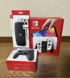 NINTENDO SWITCH 有機ELモデル ホワイト　プロコンセット