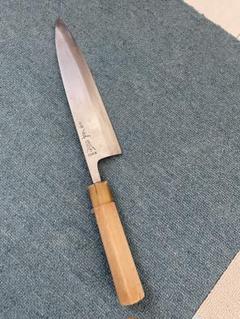 正本総本店製 出刃包丁 135mm 鋼製 木製ハンドル