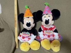 ミッキー＆ミニー ぬいぐるみ2体セット フラッフィープラッシー