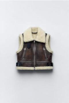 2025年最新】zara ムートンベストの人気アイテム - メルカリ