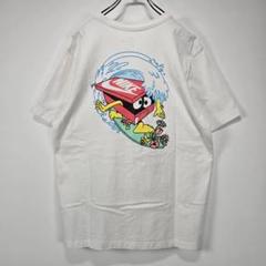 NIKE　半袖　Tシャツ　XXL　ビッグサイズ　バックプリント　ホワイト　古着