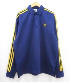 美品 adidas アディカラー クラシック+ 長袖ポロシャツ