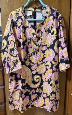 ★GUCCI ペイズリー柄 五分袖チュニック タグ付き(42)超美品★