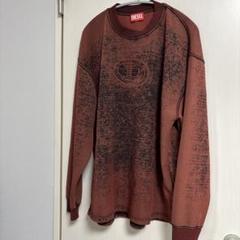 DIESEL ディーゼル スウェット S-BAXT-Q1 Mサイズ レッド系