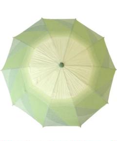 【美品】槇田商店【定価22000円】高級日傘　長傘日傘　白菜日傘　緑　お洒落