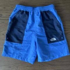 THE NORTH FACE 半ズボン 青 ポケット付き