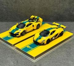 1/64 マクラーレンセナ GTR LM & P1 GTR セット快適