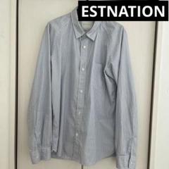 エストネーション　estnation シャツ　ストライプのサムネイル