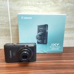 【貴重品】 canon ixy digital 220is black CANON IXY DIGITAL 220 IS Black Compact Digital Camera From