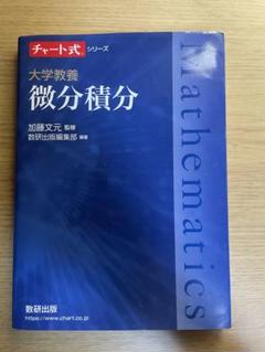【入手困難品】チャート式 微分・積分 数研出版 チャート式シリーズ 大学教養 微分積分の基礎 (チャート式