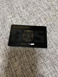 BTS 防弾少年団 FC会員証 公式 黒