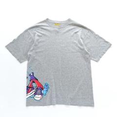 USA製 グラフィックTシャツ バスケットボール グレー【Ｌ】