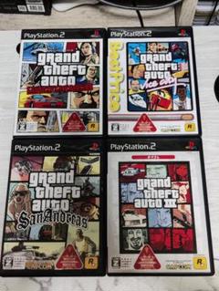 【ps2】GTA3、VC、LS、SA（送料込み