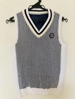 【美品】アンパスィ　ベスト 7.25◎S305P◎l'equlpe◎ベスト◎ネイビー◎38 - メルカリ